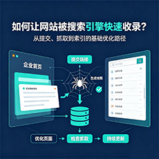 鹤岗建站-如何让网站被搜索引擎快速收录?