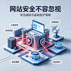 鹤岗建站-网站安全不容忽视:常见威胁与基础防护策略