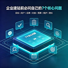 工农建站-企业建站前必问的7个核心问题 - 网站建设规划指南