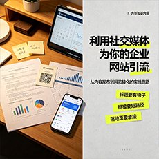 向阳建站-利用社交媒体为你的企业网站引流