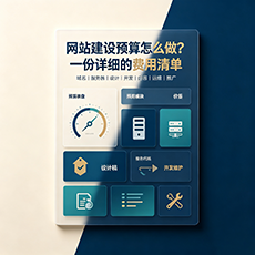 鹤岗建站-网站建设预算怎么做？一份详细的费用清单
