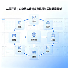 鹤岗建站-从零开始：企业网站建设完整流程与关键要素解析