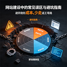 鹤岗建站-网站建设中的常见误区与避坑指南